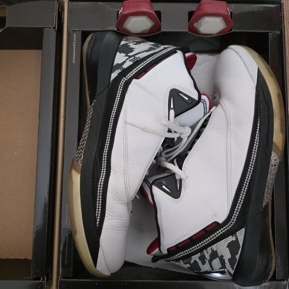 Nike Air Jordan XX2 315299-161 White Varsity Red Black 11.5